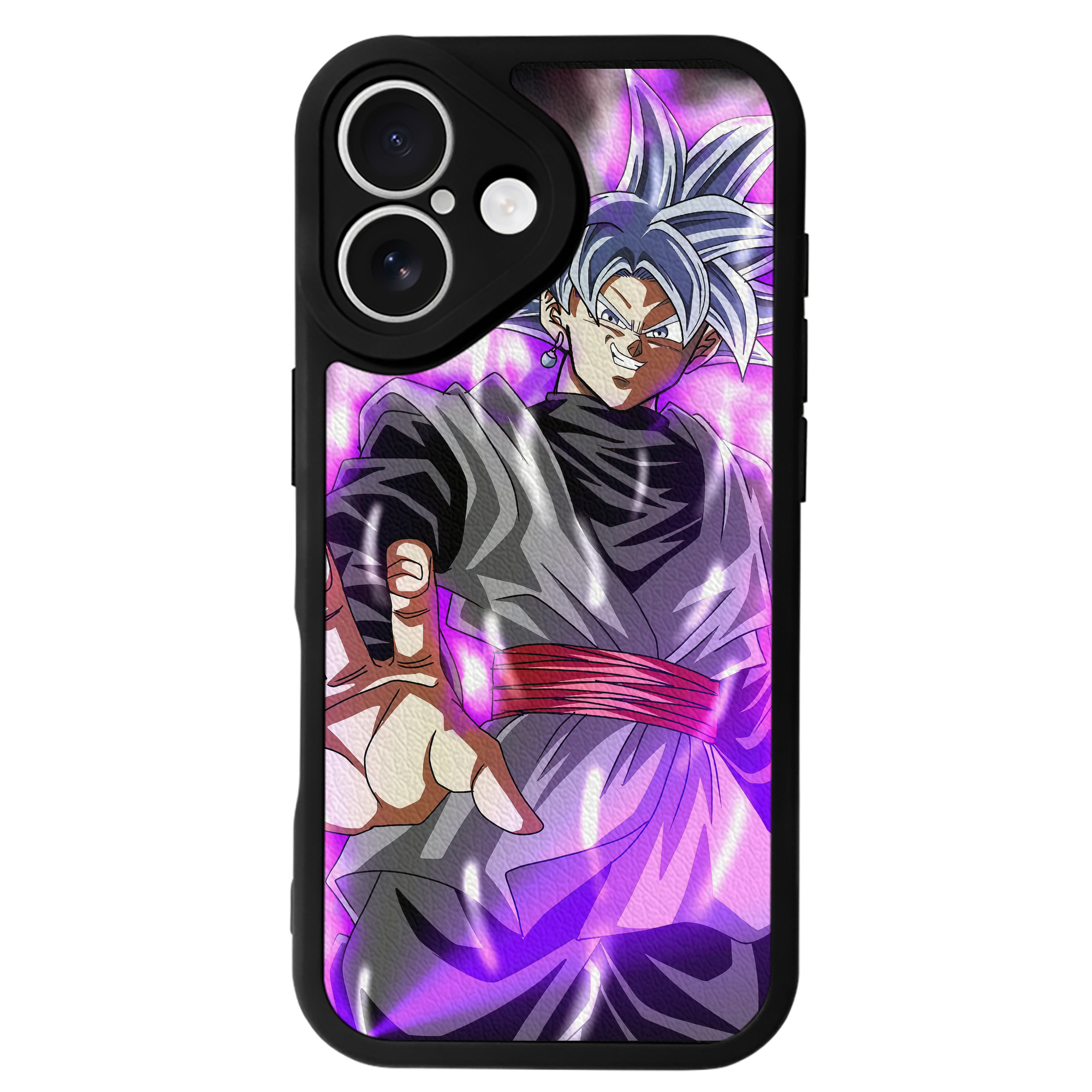 （画像用） ドラゴンボール DRAGON BALL 【iPhone 16シリーズ対応】シリコンスマホケース（レザー調） 材質：シリコン